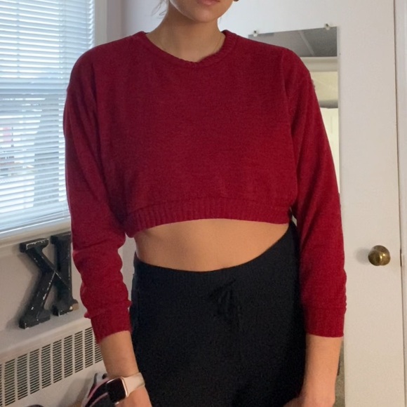 Forever 21 Sweaters - Red sweater crop